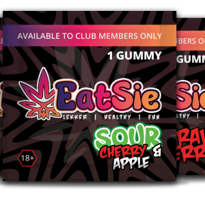 Eatsie Single Gummy (40mg / 60mg / 80mg) THC