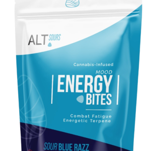 ALT Energy Bites – 10 Pack CBD Sour Blue Razz