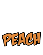 Flavour Sticker - Peach copy